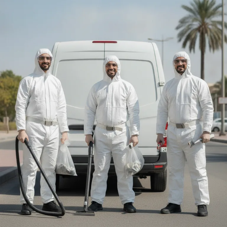 Asbestos Removal team in Bani Yas City